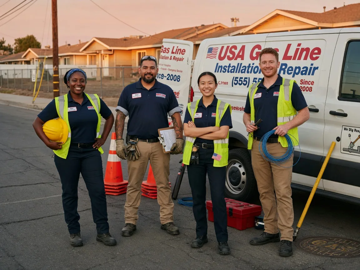 Gas Line Installation company in Marietta, TX